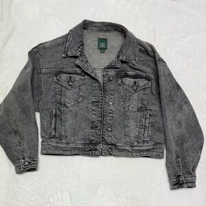 Wild Fable Charcoal Denim Jacket